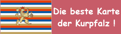 Die Karte des Kurfürstentum Pfalz